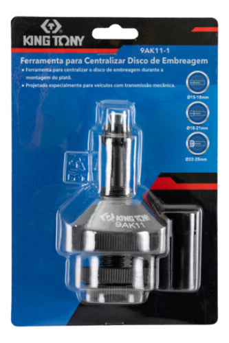 jogo ferramenta centralizadora de embreagem king tony 9ak11
