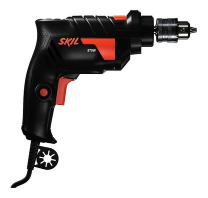 Furadeira Martelete Elétrica De 10mm Skil 6600 570w + Acessório 220v