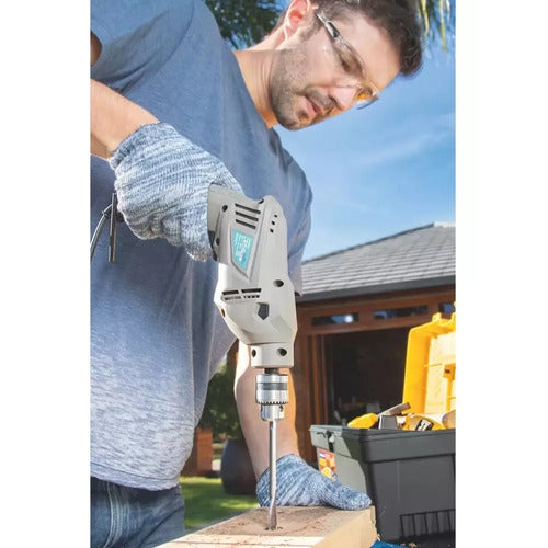 Furadeira 3/8 Economica 500w Tramontina Cinza