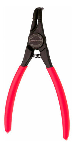 Alicate Anéis Externo 7  Curva 19-60mm R27654061 Gedore Red