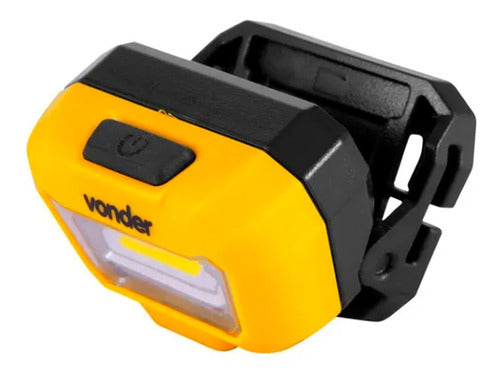 Lanterna De Cabeça Led Recarregável Vonder Lcv200 Amarelo