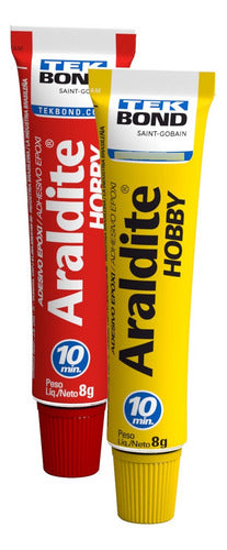 Araldite Cola Epóxi Hobby 16g Caixa Tekbond