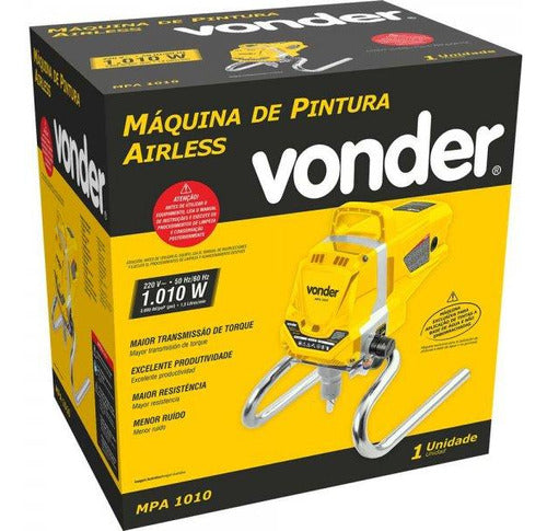 Máquina De Pintura Airless 1,3hp 220v Mpa1010 Vonder