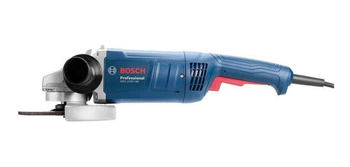 Esmerilhadeira Angular Bosch Professional Gws 2200-180 H Azul 2200 W 220 V + Acessório