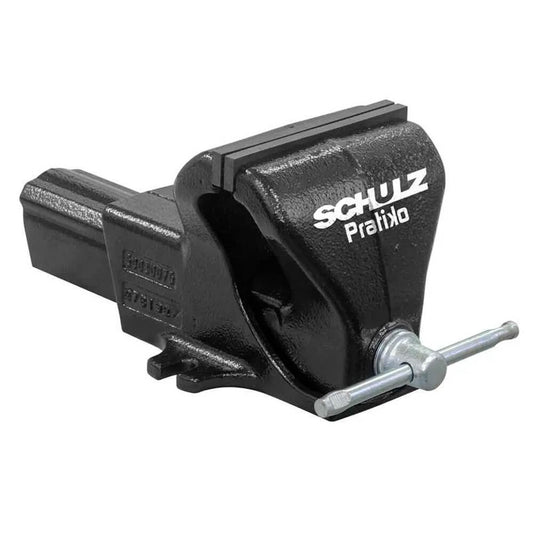 Morsa Torno De Bancada Nº 8 Com Mordente Fixo Schulz Pratiko