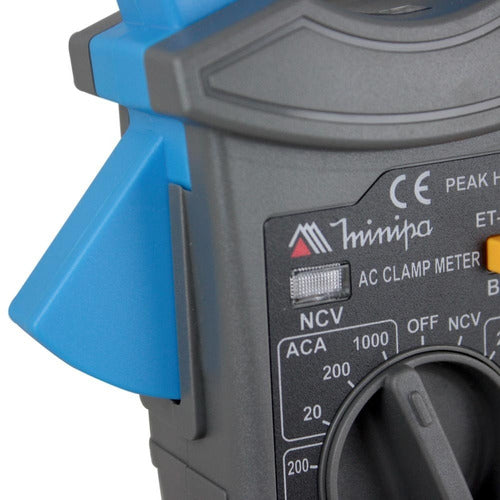 Alicate Amperímetro Digital Minipa Et-3200b 1000a