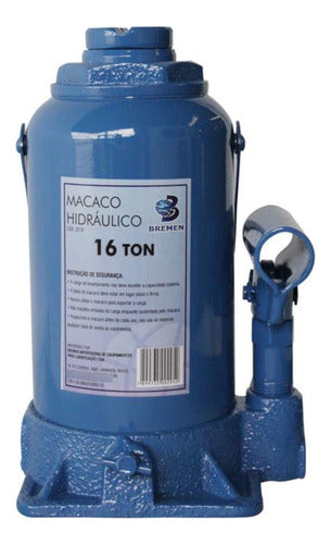 Macaco Hidráulico Tipo Garrafa 16 Toneladas 2216 Bremen