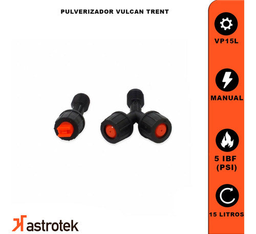 Pulverizador Costal Manual 15 Litros Ax-vp15l Vulcan