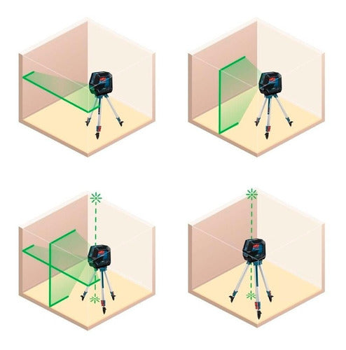 nivel a laser gcl 2-50 bosch