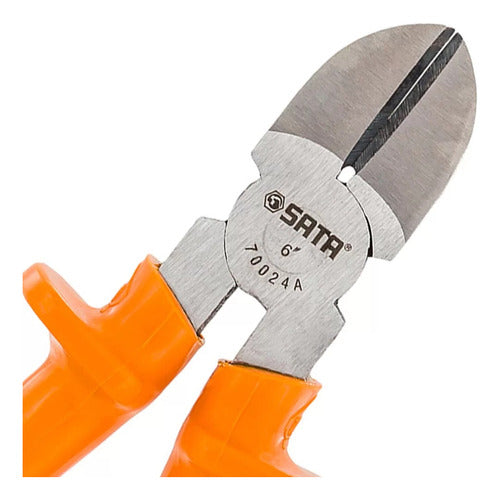 ALICATE CORTE DIAGONAL 06" ISOLADO SATA