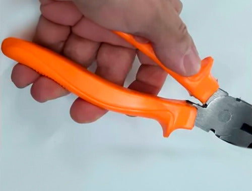 Alicate De Corte Diagonal Aço Polido 6 Polegadas 150mm