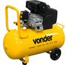 Compressor De Ar 7,3 Pés 50 Litros 2 Hp Mcv50 Vonder Amarelo