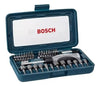 JOGO PONTA PARA PARAFUSAR C/ 46 CHAVES BOSCH