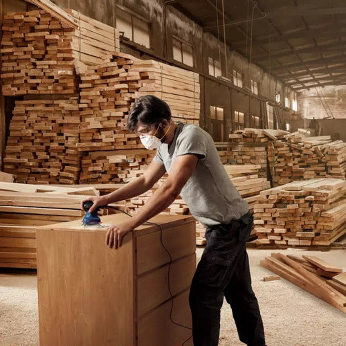 Lixadeira  Profissional  Orbital Bosch Professional Gss 140  Azul 220w 220v