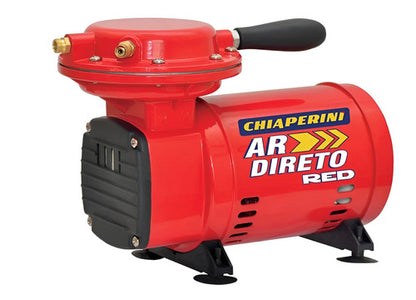 Moto Compressor De Ar Direto Portátil Chiaperini Red 1750rpm - Vermelho - Monofásica