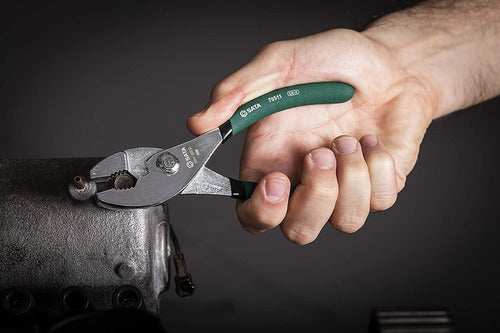 Alicate De Junção Deslizante Sata 6 Polegadas Cromo Vanádio