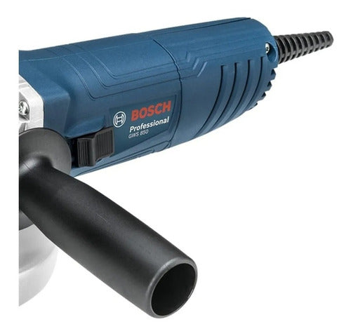 mini esmerilhadeira angular bosch professional gws 850 azul 850 w 127 v + acessório