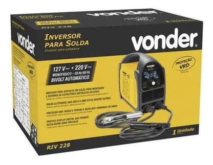Aparelho De Solda Inversor Digital Riv 228 Vonder