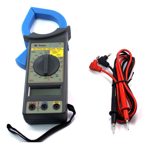 Alicate Amperímetro 1000a Ac Et3200a Minipa