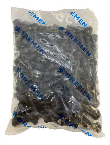 100 Bicos De Roda Válvula P/ Pneu Sem Câmara Passeio Tr414