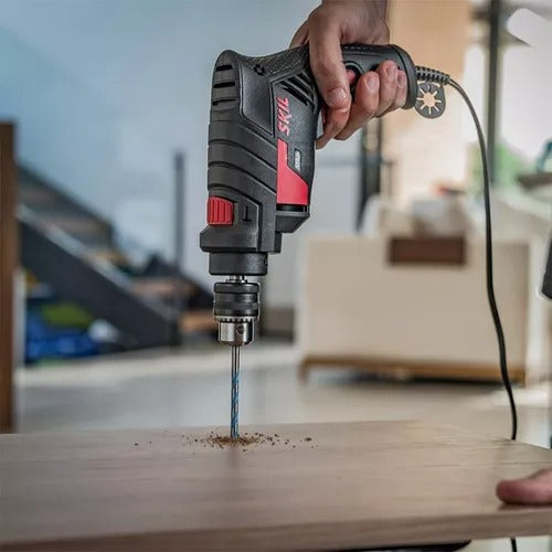 furadeira de impacto 3/8pol 10mm 570w skil 6600 127v