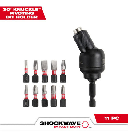 48-32-2301 Extensor Giratório Bit 1/4  C/ 11 Pcs Milwaukee