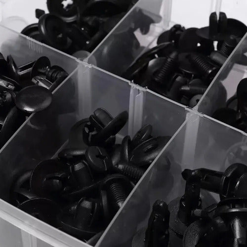 jogo de presilhas automotivas kit espátulas 625 peças vip