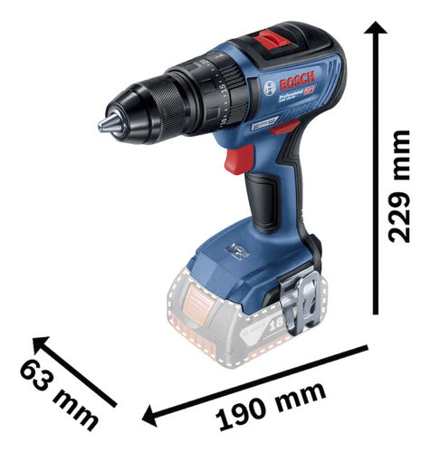 furadeira parafusadeira impacto 18v brushles gsb18v-50 bosch