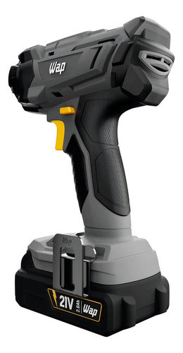 chave de impacto a bateria 21v encaixe 1/2pol c/ bateria wap