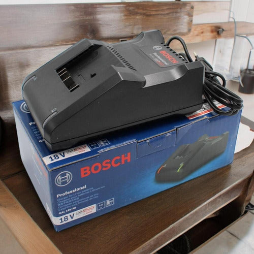 Carregador Bivolt 18v Gal 18v-40 Original Bosch 1600a028ty