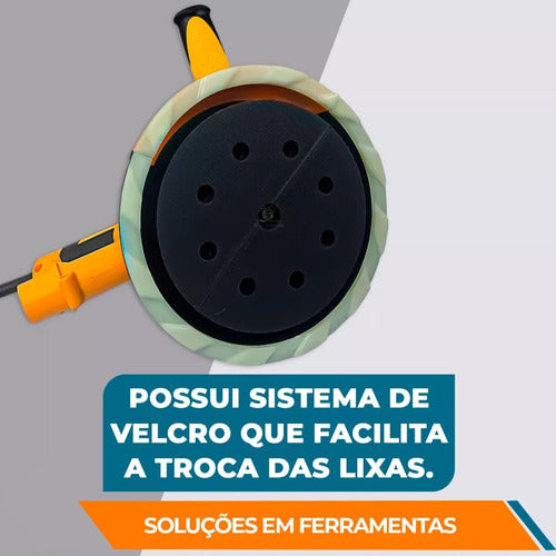 Lixadeira Profissional De Parede Menegotti Mlp800h 127v/220v