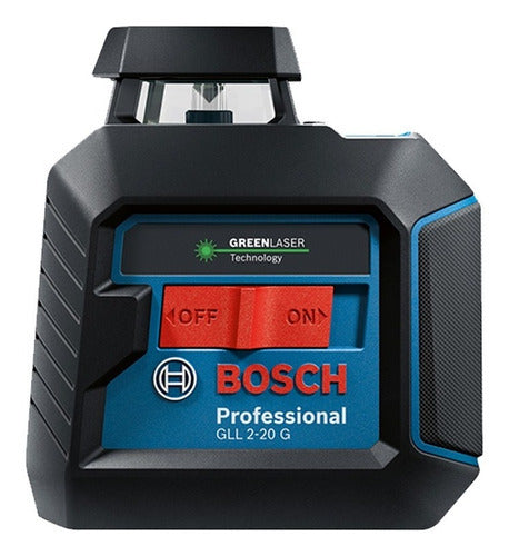 nivel a laser gll 2-20g + suporte bosch