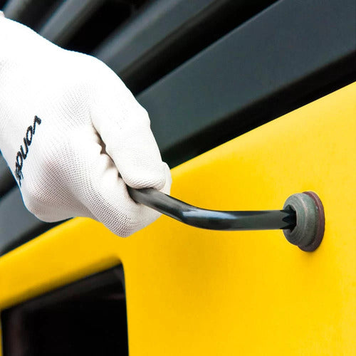 Jogo Chave Hexalobular 9pçs T10/t50 Longa Vonder C/furo Guia