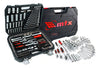 Jg De Soquetes Encaixe 1/2,3/8,1/4 Cromo Vanadio 216 Pçs Mtx