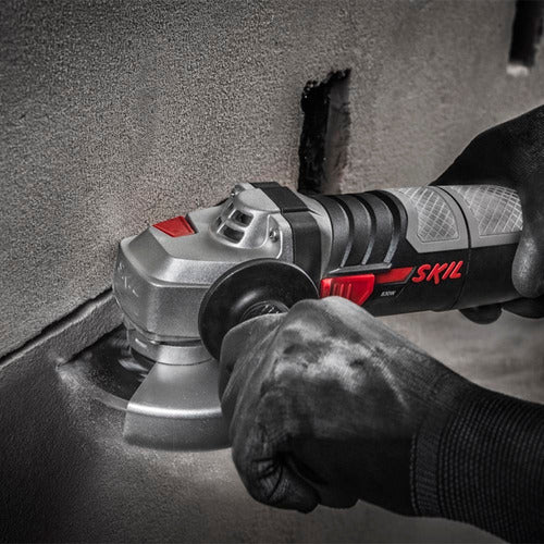 Mini Esmerilhadeira Angular Skil 9004 De 50 hz/60 hz Preto 830 W 220 V + Acessório