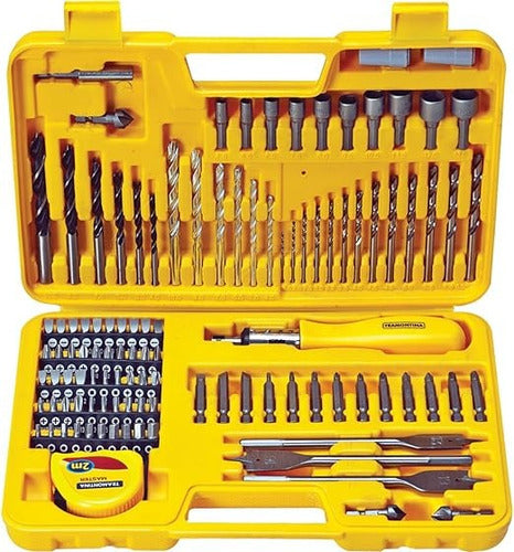 JOGO DE BROCA E PONTEIRO 110PÇ 43145/110 TRAMONTINA