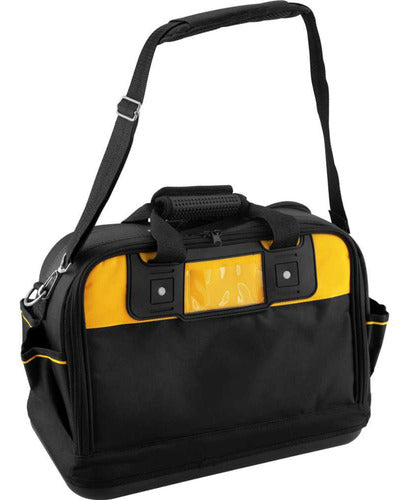Bolsa Em Lona Para Ferramentas Vonder Bl128 Preto/amarelo