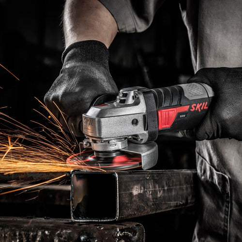 Esmerilhadeira Skil Metal 9004av 830w 115mm Preto + Acessori