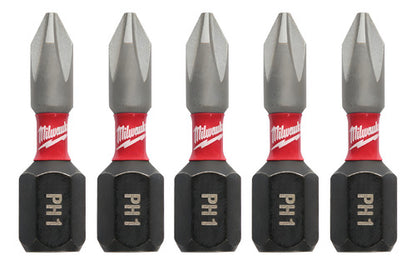Bits Shockwave Phillips Ph1 5 Unidades Milwaukee 48324661