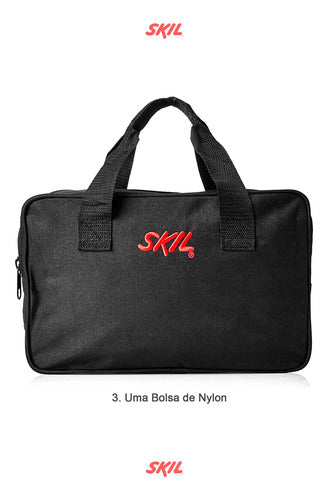 Esmerilhadeira Angular Skil 9004 830w 127v + Discos + Bolsa