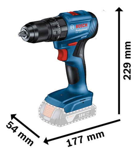 Combo Furadeira Gsb 185li + Gdr 18v200 Bosch