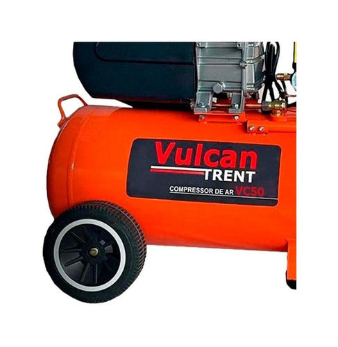 Compressor De Ar Elétrico Portátil Vulcan Trent Vc50 50l 2.5hp 220v 60hz Laranja
