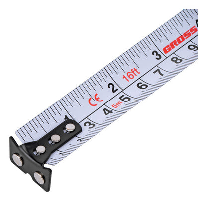 Trena Curta 5m 25mm Mm E Pol Fita Metal Automatica Gross