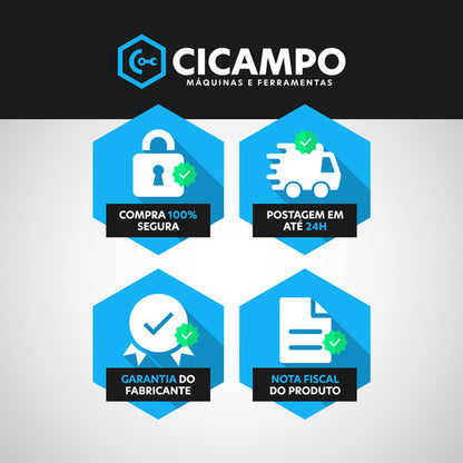 Alicate Anéis Externo 7  Curva 19-60mm R27654061 Gedore Red