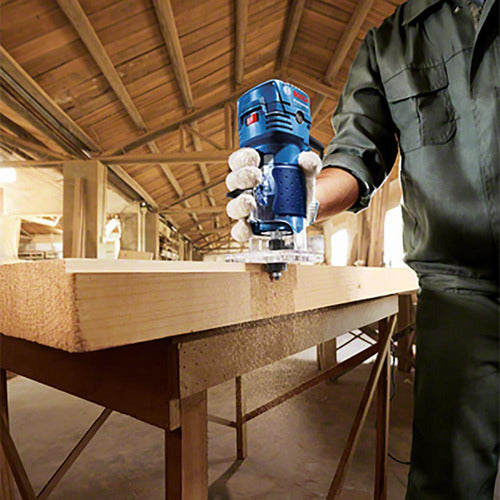 tupia 6 mm para laminado 550w gkf 550 bosch