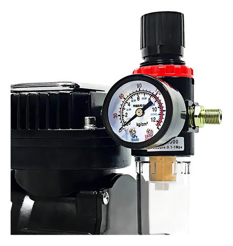 compressor ar direto silencioso c/filtro 24613 chiaperini preto