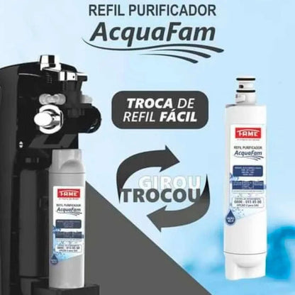 Refil De Reposição Compatível Com Purificadores Consul Fame Branco