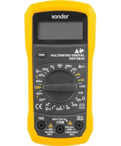 Multímetro Digital Mdv 0610 Vonder 3870610000