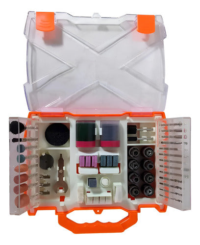 Jogo De Acessórios P/ Micro Retífica C/ 99 Pçs Bestfer