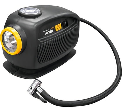 Compressor De Ar Automotivo 90w 150 Libras Cav12 Vonder Preto
